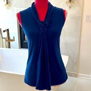 Royal blue sleeveless top